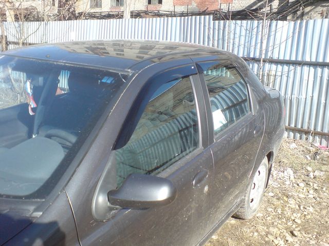 Дефлекторы Cobra Tuning для окон Fiat Albea 2007-2012. Артикул F20107
