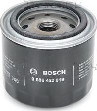 Масляный фильтр Bosch для Daihatsu Charade II 1983-1987. Артикул 0 986 452 019