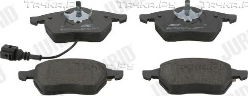 Тормозные колодки Jurid передние для SEAT Leon I 1999-2006. Артикул 571984J