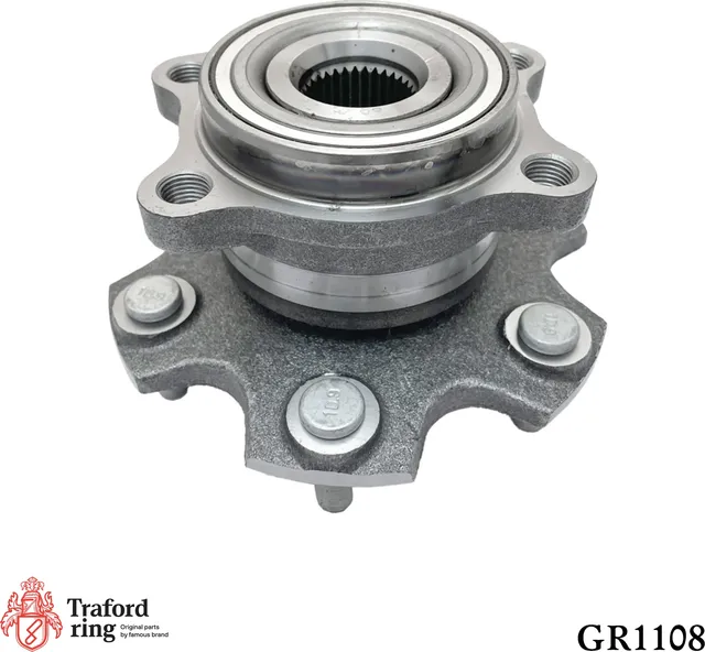 Ступица Mitsubishi Pajero IV (06-) (задн. в сборе с подшип.) (Traford Ring). Артикул GR1108