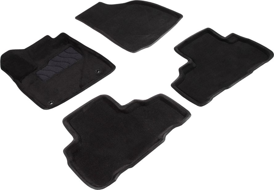 Коврики Seintex 3D ворсовые для салона Toyota Highlander III 2013-2019. Артикул 85760