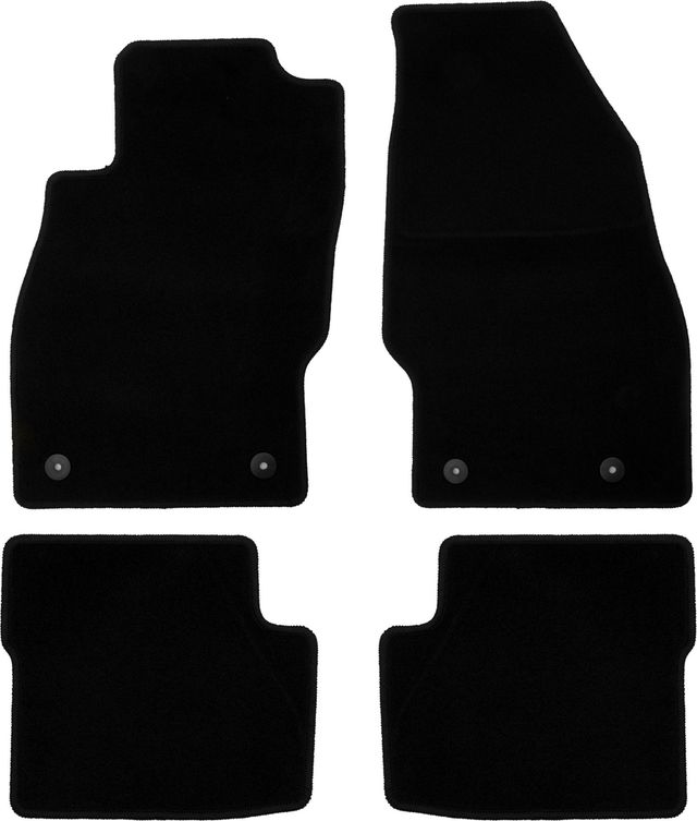 Коврики Klever Econom для салона Opel Corsa D 5дв. хэтчбек 2006-2014. Артикул KLEVER01371401200k