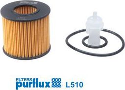 Масляный фильтр Purflux для Toyota Auris I 2009-2012. Артикул L510