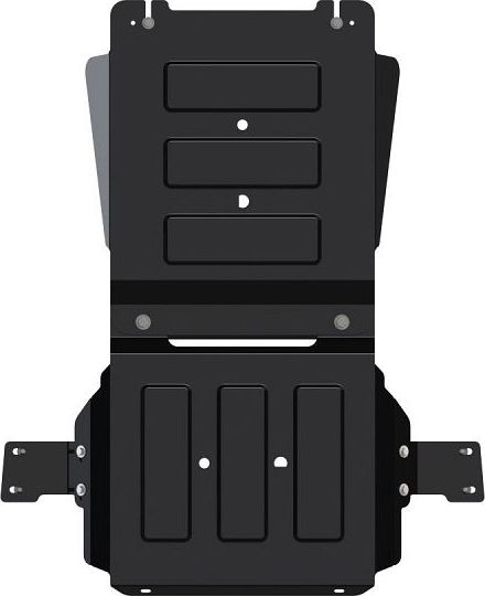 Защита Шериф (2,5 мм) для КПП и РК Mitsubishi L200 Triton V 2015-2023. Артикул 14.3712