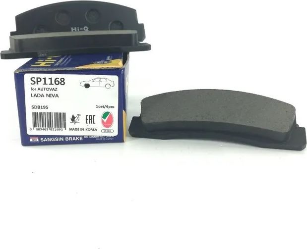 Тормозные колодки Sangsin Hi-Q. Артикул SP1168