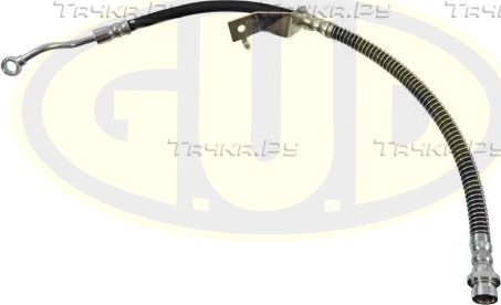 Тормозной шланг G.U.D. передний правый для Kia Rio III 2011-2017. Артикул GBH000334