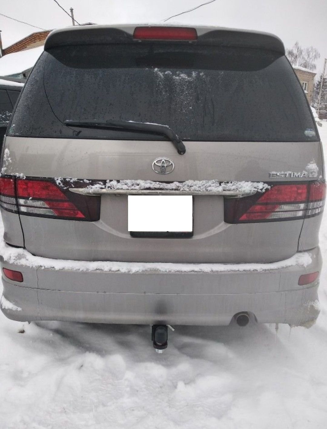 Фаркоп Halty для Toyota Estima II (в т.ч. Aeras) 2000-2006. Артикул KrzS3 (H.T46.A)