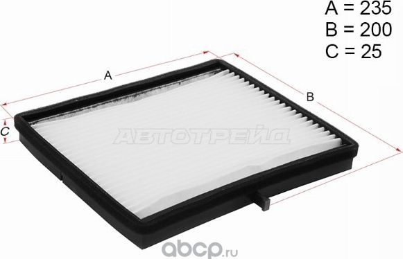 Фильтр салона CHEVROLET LACETTI 05-/DAEWOO NUBIRA 05 (Hosu). Артикул HSCF0005