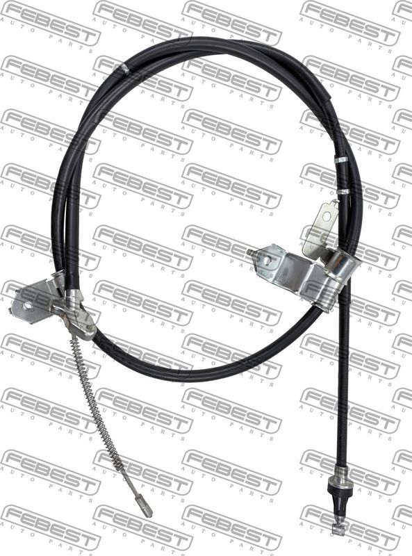 Трос ручника (тросик ручного тормоза) Febest левый для Toyota Land Cruiser Prado 120 2002-2010. Артикул 0199-PCGRJ120LH