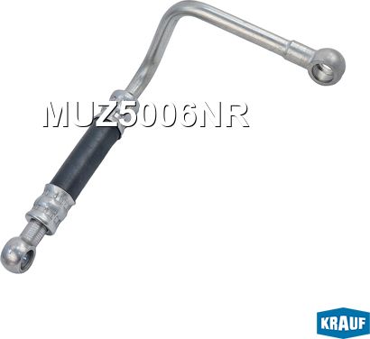 Маслопровод турбокомпрессора Krauf. Артикул MUZ5006NR