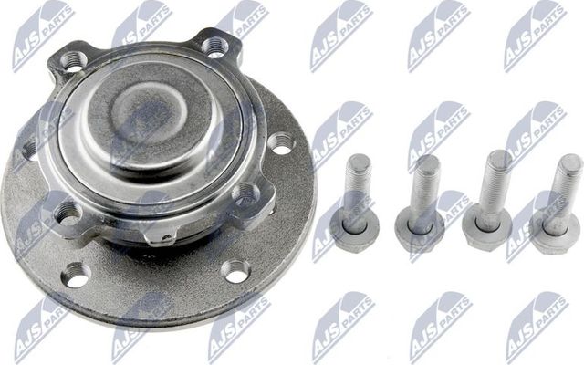 Ступица колеса с интегрированным подшипником NTY передняя правая/левая для BMW 1 I (E82/E88) 2007-2013. Артикул KLP-BM-036