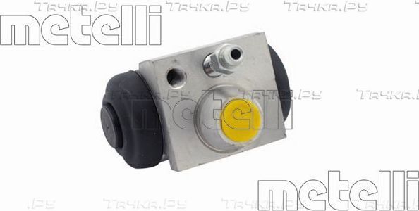 Тормозной цилиндр Metelli (алюминий). Артикул 04-0872