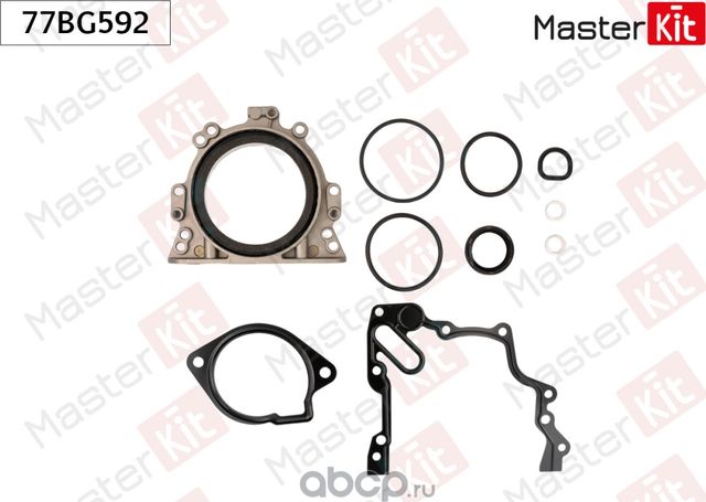 77BG592 Комплект прокладок, блок-картер двигателя VW GOLF III Van (1H1) AEE (Master KIT). Артикул 77BG592