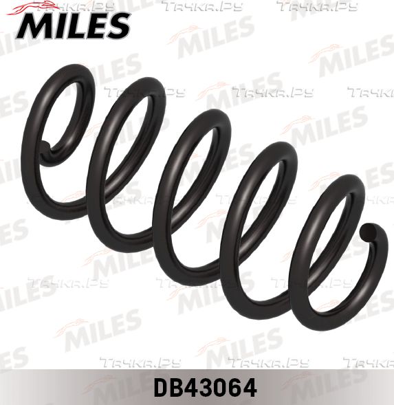 Пружина подвески Miles задняя для Lada Largus I 2012-2026. Артикул DB43064
