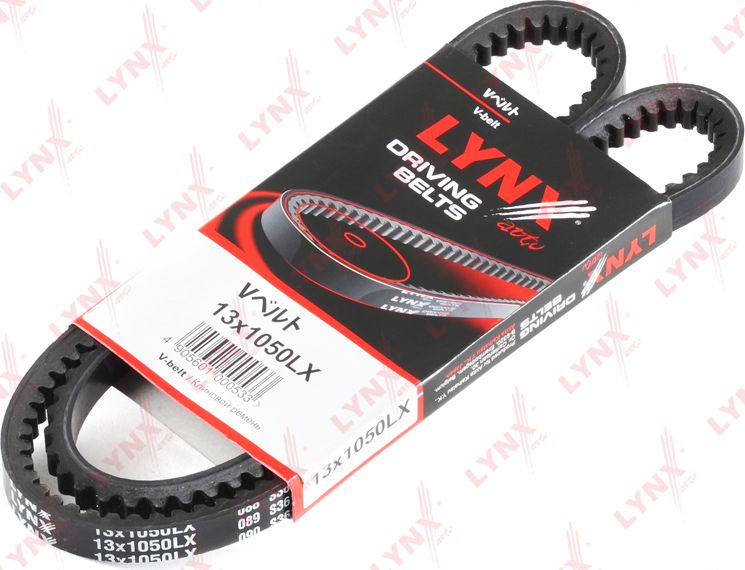 Приводной ремень клиновой LYNXauto. Артикул 13X1050LX