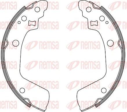 Тормозные колодки Remsa. Артикул 4241.00