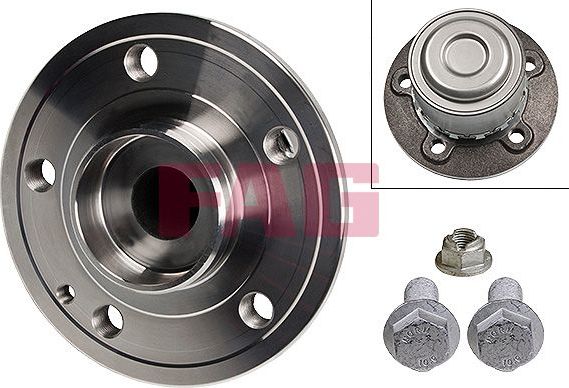 Ступица колеса с интегрированным подшипником Fag. Артикул 713 6680 50