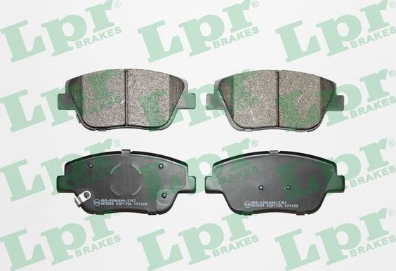 Тормозные колодки LPR. Артикул 05P1736