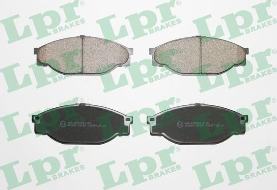 Тормозные колодки LPR. Артикул 05P927