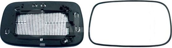 Зеркальное стекло бокового зеркала Alkar правое для Volvo V50 I 2004-2007. Артикул 6432596