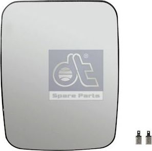 Стекло зеркала малого 203 154 36 MAN DAF 95--  (с подогревом) DT Spare Parts. Артикул 5.62133
