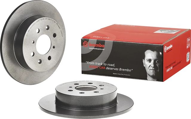 Тормозной диск Brembo PRIME LINE - UV Coated для Honda Civic VII 2000-2005. Артикул 08.5803.41