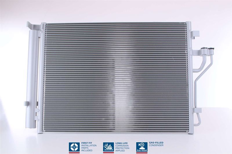 Радиатор кондиционера (конденсатор) Nissens (алюминий). Артикул 940353