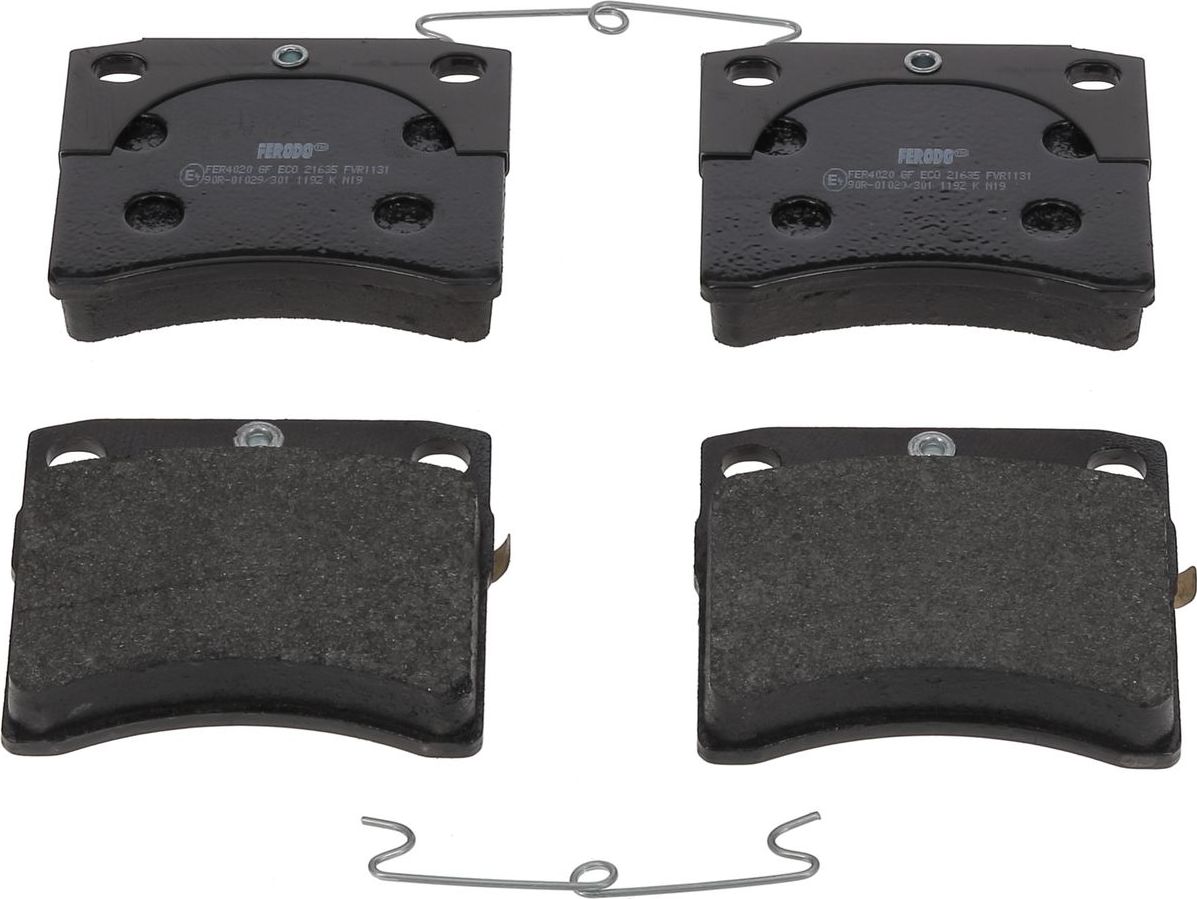 Тормозные колодки Ferodo Premier Eco Friction. Артикул FVR1131