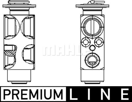 Осушитель кондиционера Mahle Behr. Артикул AD 53 000S