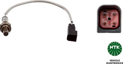 Лямбда-зонд (кислородный датчик) NGK. Артикул 1638