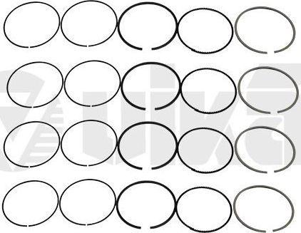 Поршневые кольца Vika. Артикул 11981629801