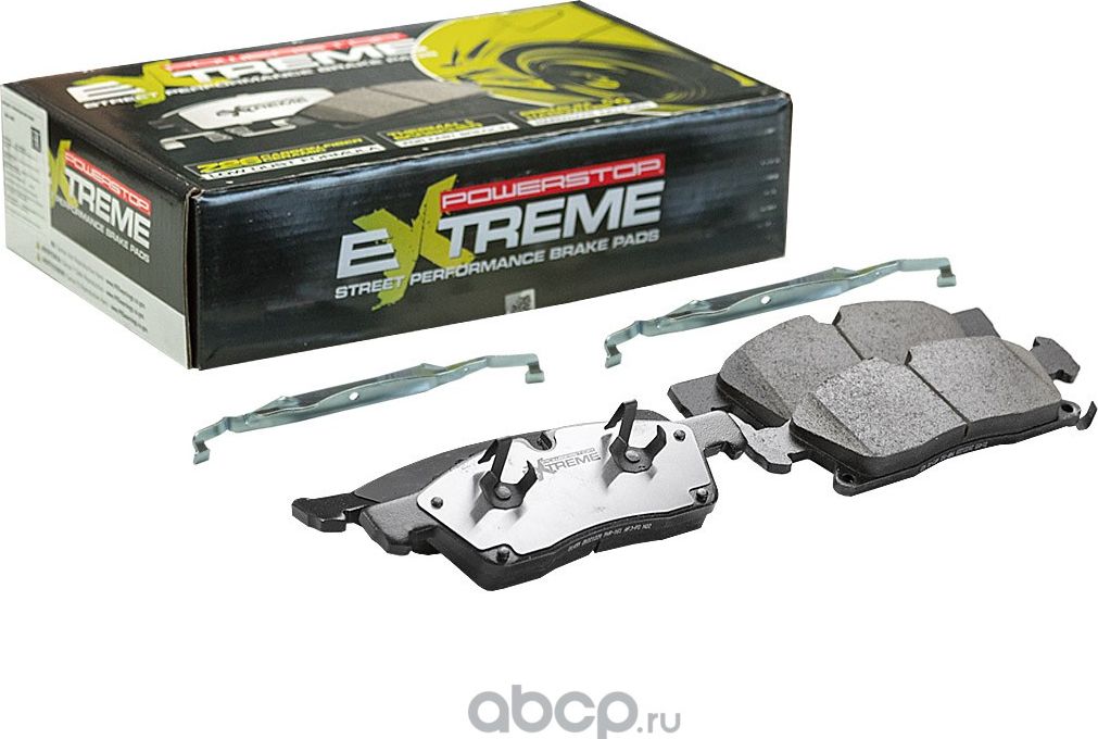 Передние керамические колодки Extreme Street Performance Z26 PowerStop 26-1455. Артикул 261455