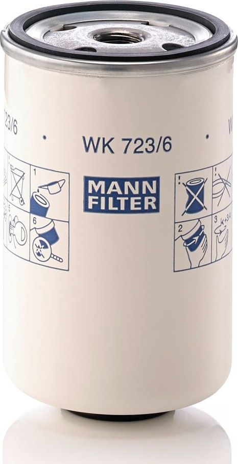 Топливный фильтр Mann-Filter для Volvo  F16 1987-1995. Артикул WK 723/6
