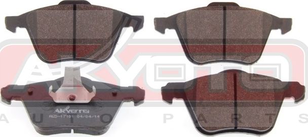 Тормозные колодки Akyoto Packing AKYOTO. Артикул AKD-17101