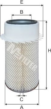 Воздушный фильтр MFilter. Артикул A 868