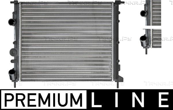 Радиатор охлаждения двигателя Mahle Premium для Renault Logan I 2004-2015. Артикул CR 449 000P