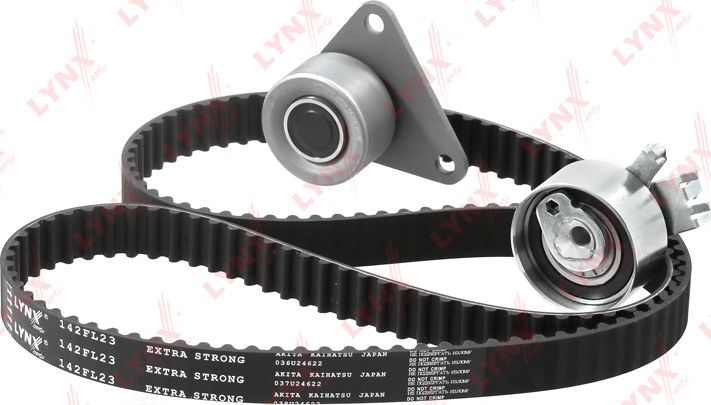 Ремень ГРМ с роликами (комплект) LYNXauto. Артикул PK-1021