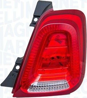 Фонарь задний Magneti Marelli левый для Fiat 500 II 2009-2026. Артикул 714081590102