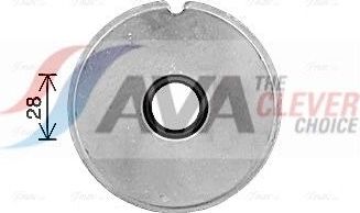 Радиатор масляный (маслоохладитель) для двигателя AVA (алюминий) для Renault Trafic II 2001-2014. Артикул RT3660