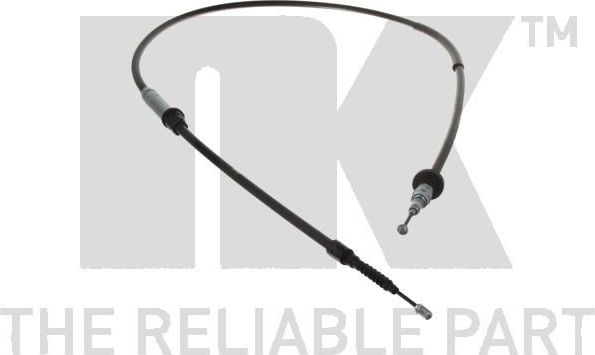 Трос ручника (тросик ручного тормоза) NK. Артикул 9047122