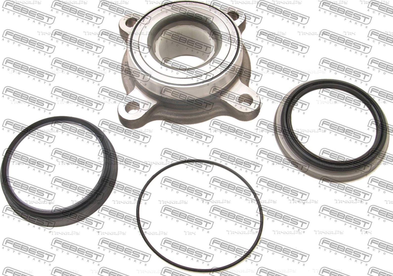 Ступица колеса Febest передняя для Toyota Land Cruiser 200 2007-2020. Артикул 0182-LC200FM-KIT