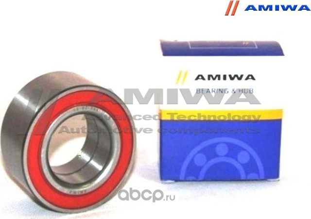 ПОДШИПНИК СТУПИЧНЫЙ ПЕРЕДНИЙ (39X72X37X37) (Amiwa). Артикул 0602064