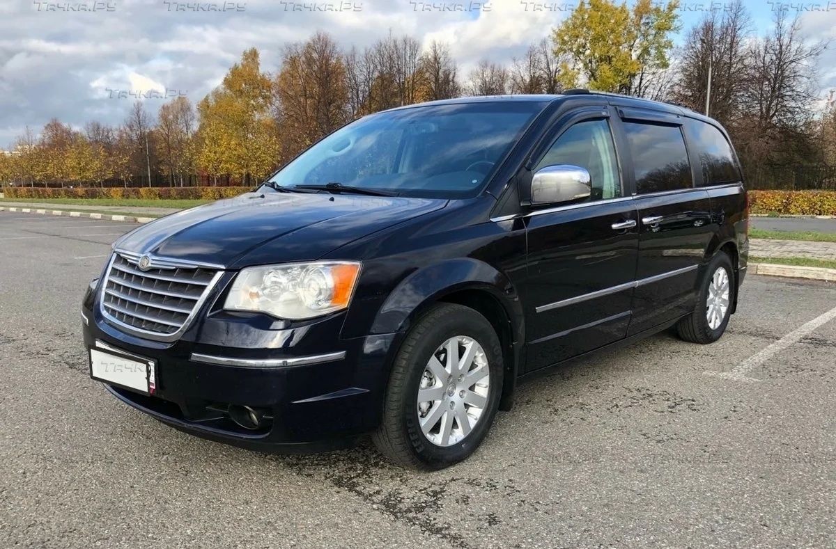 Дефлекторы V-Star для окон Dodge Caravan V 2008-2026. Артикул D15580