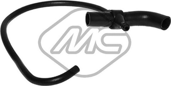 Патрубок радиатора (системы охлаждения) Metalcaucho. Артикул 07735