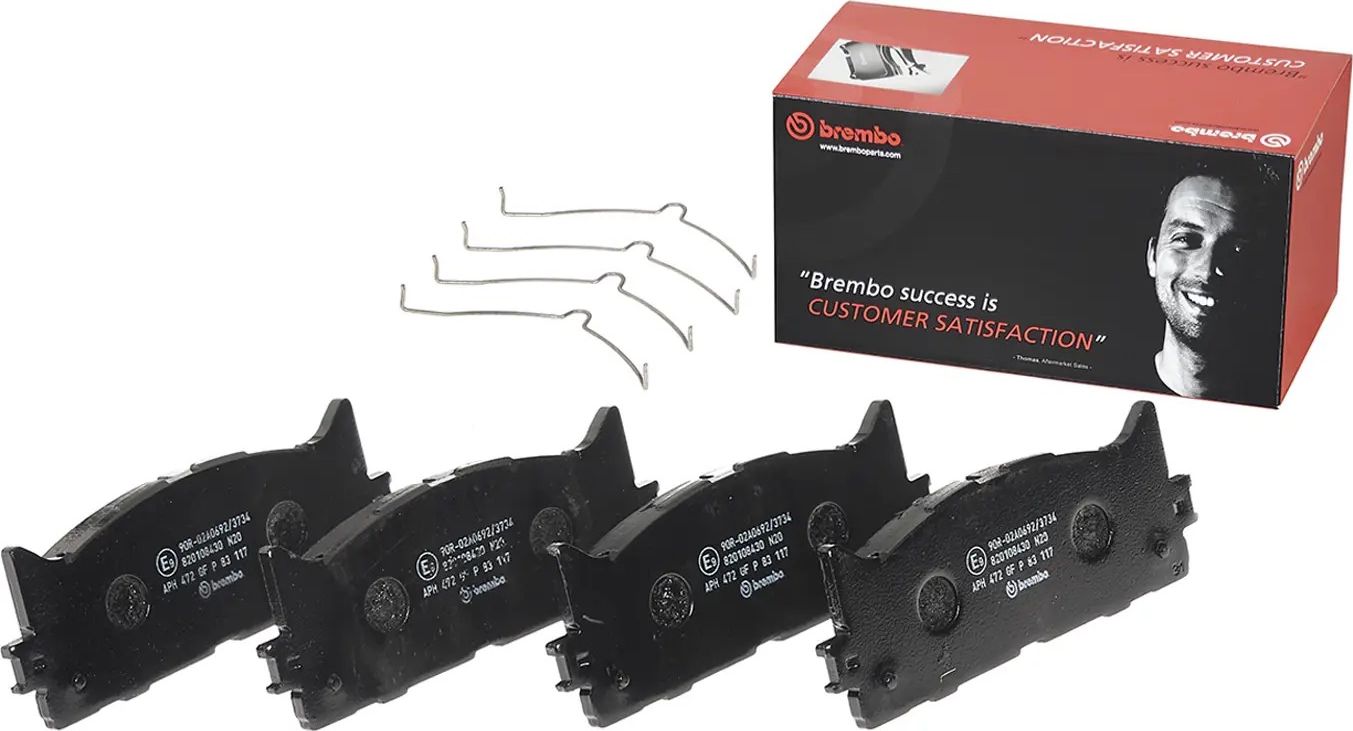 Тормозные колодки Brembo PRIME LINE. Артикул P 83 117