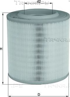 Воздушный фильтр Mahle для Nissan Cabstar F24M, F24W 2006-2013. Артикул LX 3143