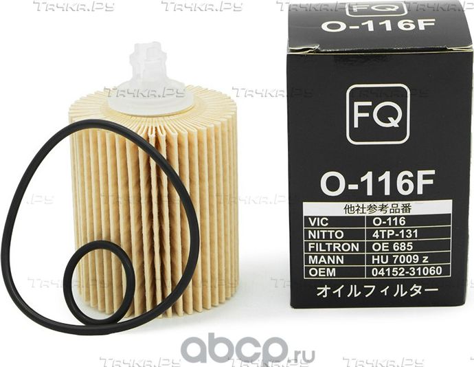 Фильтр масляный FQ O-116F/115F 415231060, HU7009z, шт FQ. Артикул O116F