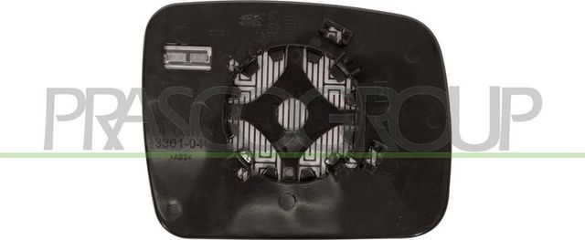 Зеркальное стекло бокового зеркала Prasco левое для Land Rover Discovery IV 2009-2014. Артикул LR8027504