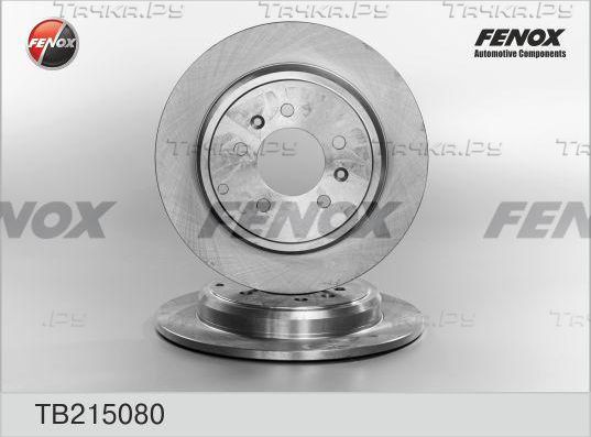 Тормозной диск Fenox. Артикул TB215080