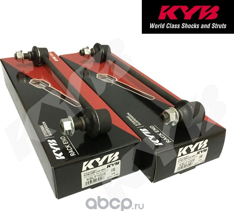 Стойка (тяга) стабилизатора KYB SSP передняя передняя для Lexus ES V 2006-2012. Артикул KSLF1008